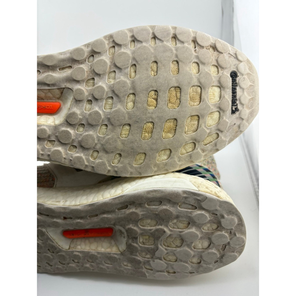 Women's Adidas Ultra Boost Athletic Shoes Size 10 Beige Multi-color - Picture 10 of 16